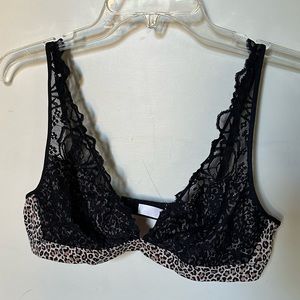 Victoria’s Secret PINK lace plunge bralette L